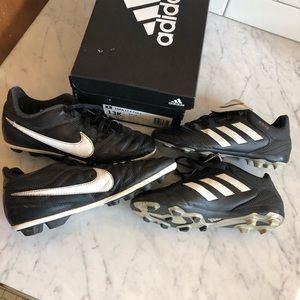 Two Pairs Adidas & Nike Cleats